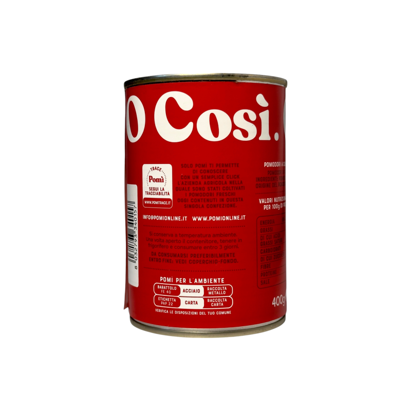 Томати Pomi нарізані кубиками pomodori a cubetti, 400 г