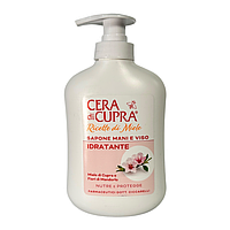 Мило Cera di Cupra зволожувальне для рук і обличчя sapone mani e viso idratante, 200 мл