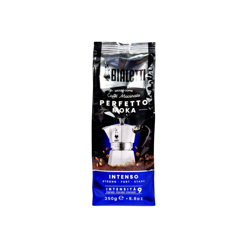 Кава мелена Bialetti міцна perfetto moka intenso, 250 г Кава мелена Bialetti міцна perfetto moka intenso, 250 г
