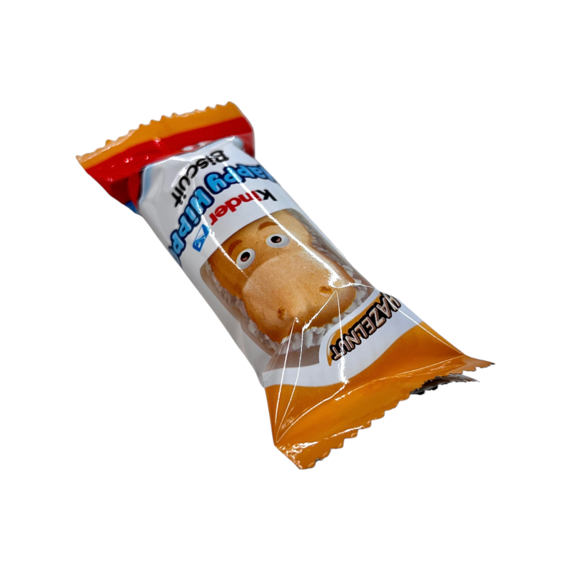 Вафельний батончик Kinder горіховий happy hippo biscuit hazelnut, 20,7 г