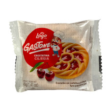 Печиво Lago кростата з вишневим джемом crostatine ciliegia, 40 г