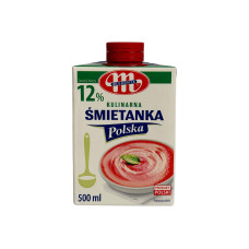 Вершки Mlekovita 12% жирності, 500 мл