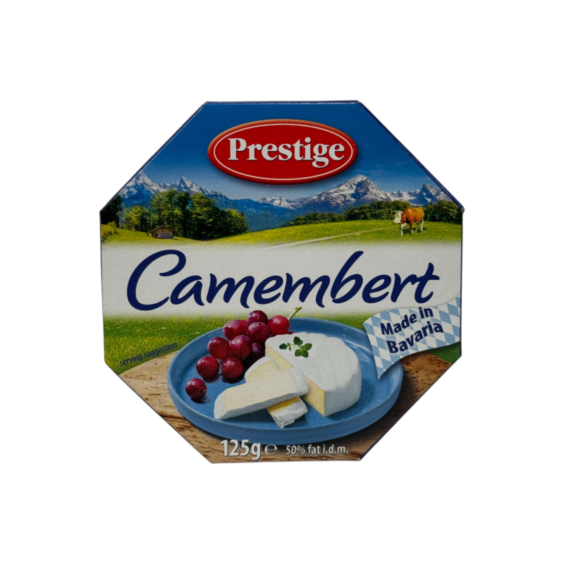 Сир Prestige камамбер баварський з пліснявою Camembert classic, 125 г Сир Prestige камамбер баварський з пліснявою Camembert classic, 125 г