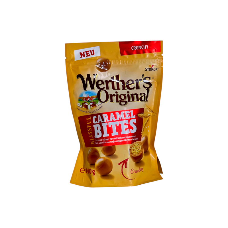 Цукерки карамельні Werther’s Original хрусткі кульки caramel bites, 140 г Цукерки карамельні Werther’s Original хрусткі кульки caramel bites, 140 г