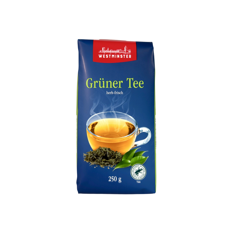 Чай зелений Westminster Tea свіжий трав’яний Gruner Tee China Herb-Frisch, 250 г
