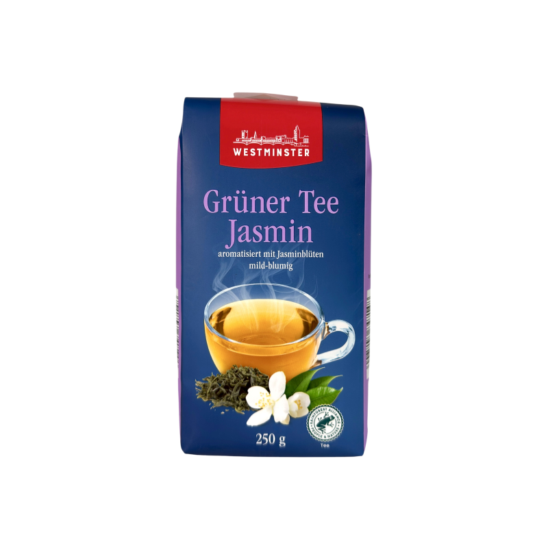 Чай зелений Westminster жасминовий Gruner Tee Jasmin green tea with jasmine, 250 г