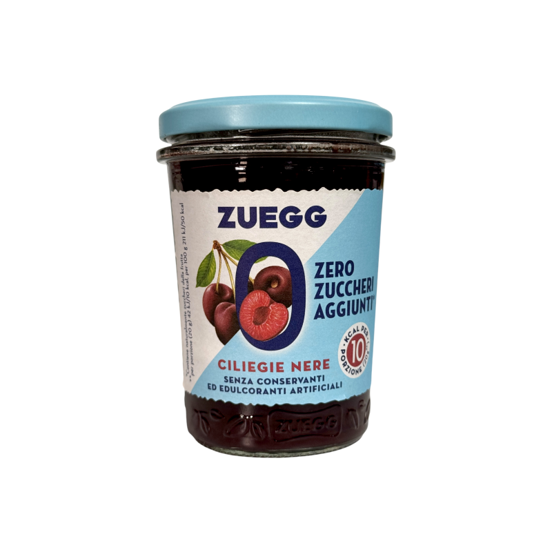 Джем Zuegg чорна вишня без цукру zero zuccheri aggiunti ciliegie nere, 220 г Джем Zuegg чорна вишня без цукру zero zuccheri aggiunti ciliegie nere, 220 г