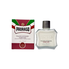 Бальзам після гоління Proraso з маслом сандалу та каріте для жорсткої щетини заспокійливий barbe dure con olio di sandalo karité, 100 мл