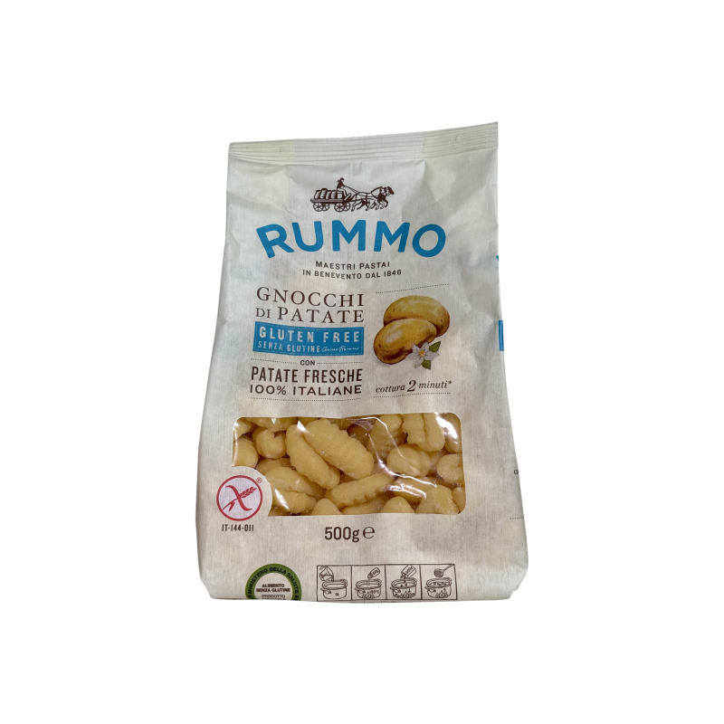 Ньокі без глютену Rummo з картоплі gnocchi di patate gluten free, 500 г
