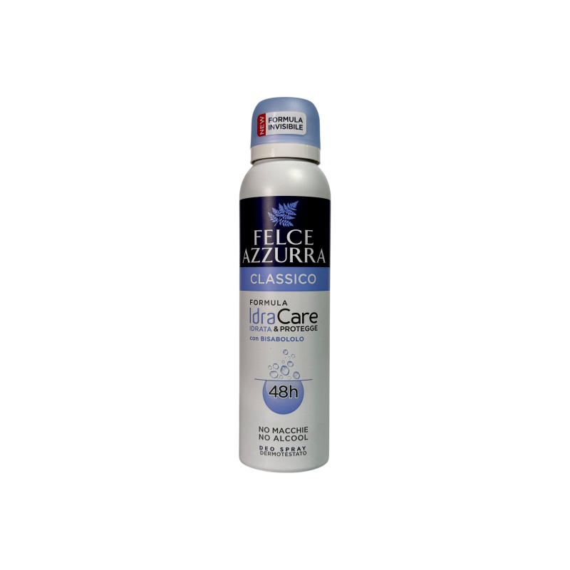 Антиперспірант Felce Azzurra класичний аромат classico spray 48h, 150 мл Антиперспірант Felce Azzurra класичний аромат classico spray 48h, 150 мл