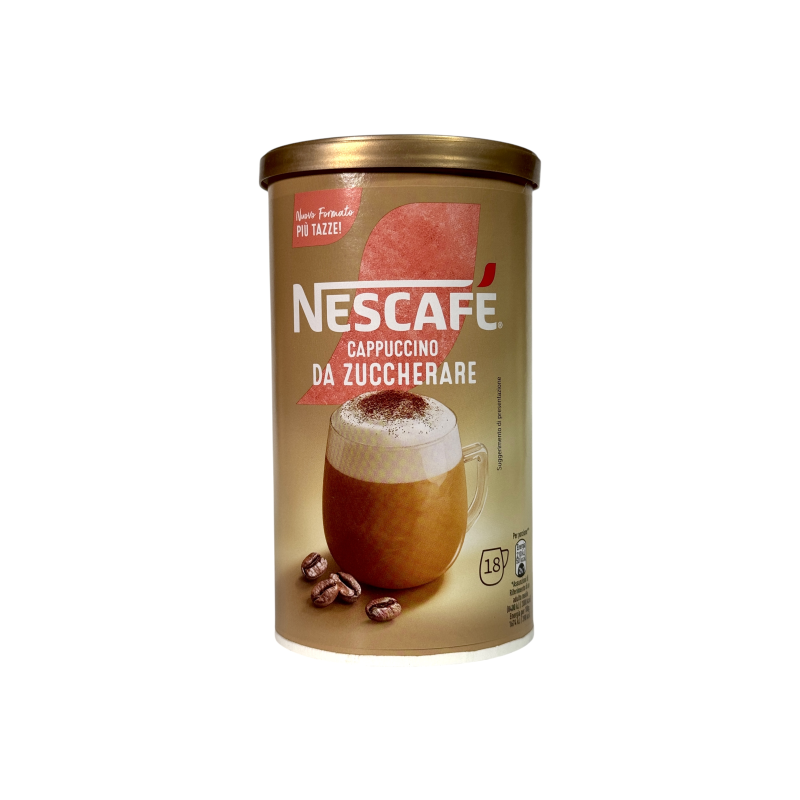 Капучино розчинне Nescafe без цукру da zuccherare, 18 порцій, 225 г