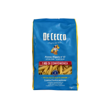 Макарони класичні De Cecco перо penne rigate No41, 1000 г
