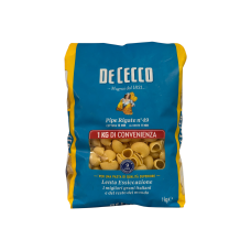 Макарони De Cecco класичні мушля pipe rigate No49, 1000 г