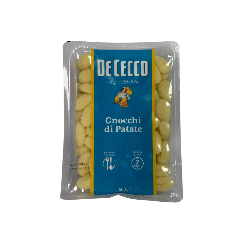 Ньокі картопляні De Cecco gnocchi di patate 100% italiane, 500 г
