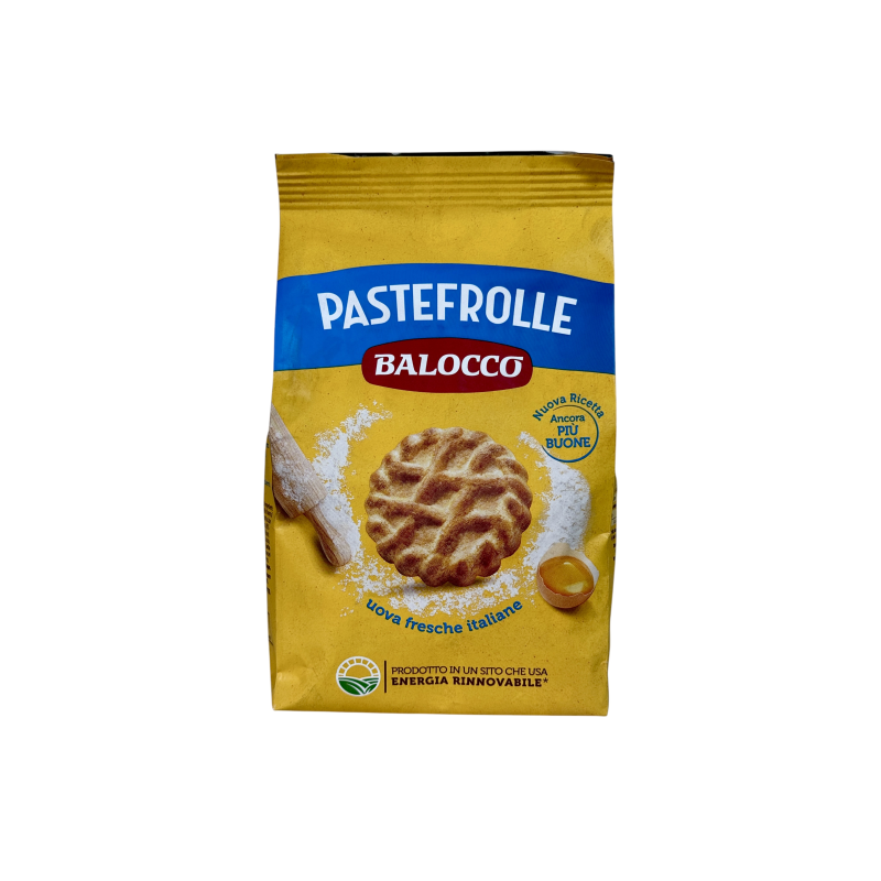 Печиво Balocco класичне італійське пісочне на основі свіжих яєць e pastefrolle, 350 г