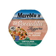 Салат з тунцем Mareblu ortolana leggera з овочами та кус-кусом, 220 г