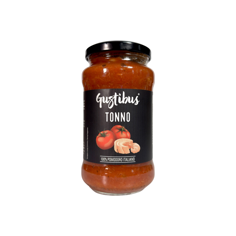 Соус для пасти Gustibus тунцевий з додаванням тунця tonno, 400 г