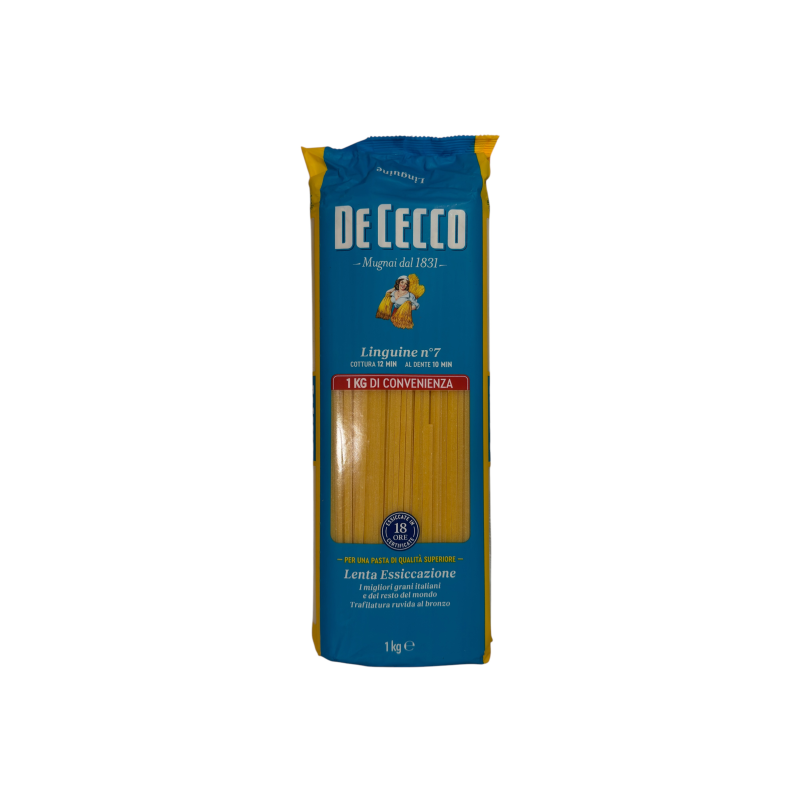 Макарони De Cecco класичні спагетті linguine No7, 1000 г