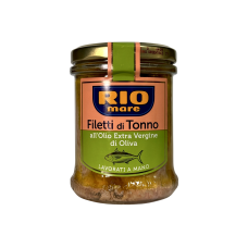 Тунець Rio Mare філе в оливковій олії Filetti di Tonno Olio Extra Vergine di Oliva, 180 г