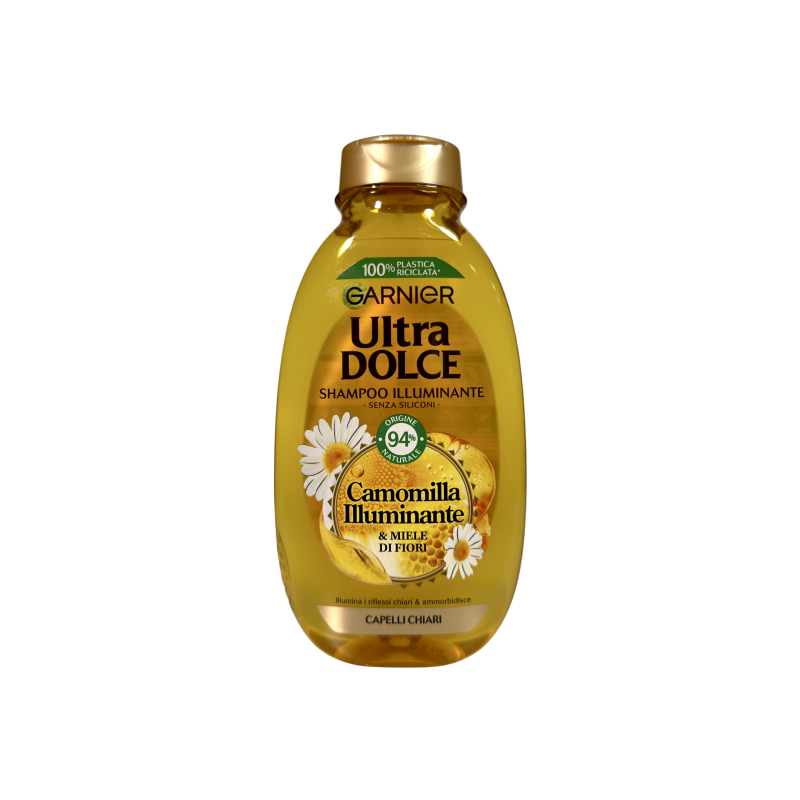 Шампунь для волосся Garnier ромашка і квітковий мед для світлого волосся camomilla illuminante, 250 мл