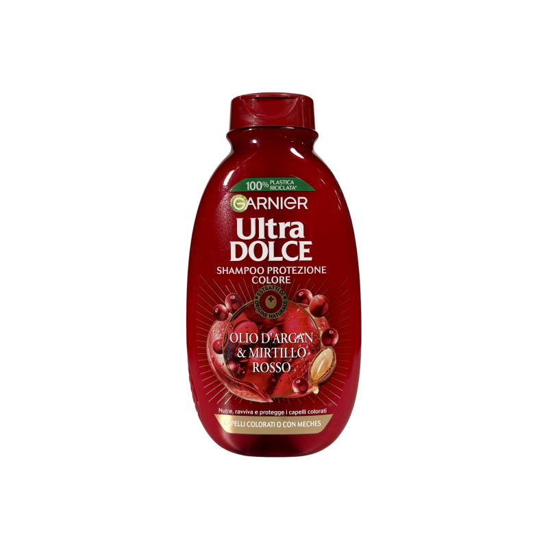 Шампунь Garnier арган і журавлина для фарбованого волосся olio d'argan & mirtillo rosso, 250 мл