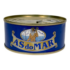 Салат As do Mar з тунцем та зеленим горошком корисний перекус tonno e piselli, 160 г