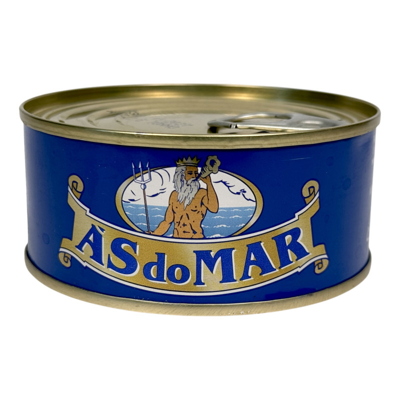 Салат As do Mar з тунцем та зеленим горошком корисний перекус tonno e piselli, 160 г