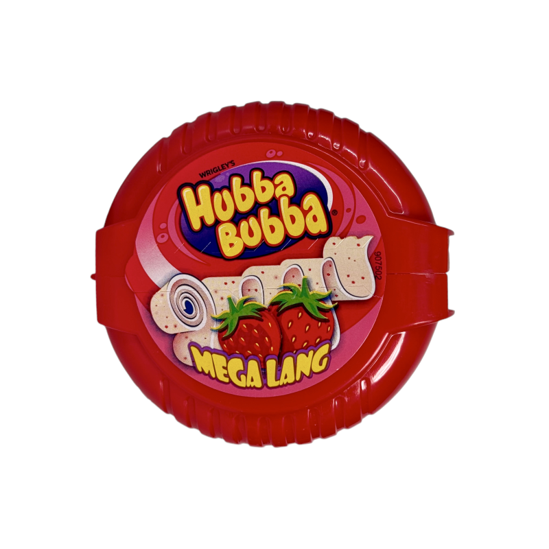 Жувальна гумка Hubba Bubba полунична mega lang, 56 г