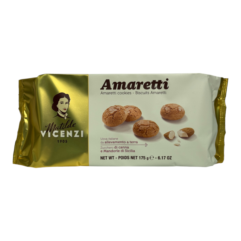 Печиво Matilde Vicenzi amaretti мигдальне, 175 г