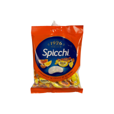 Льодяники швейцарські Perugia з цитрусовим смаком Spicchi caramelle al gusto di agrumi, 175 г