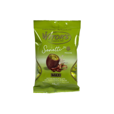 Шоколадні цукерки Witor’s Sonetti maxi з фісташковою начинкою milk chocolate eggs with pistachio filling, 110 г