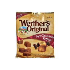 Цукерки карамельні Werther’s Original шоколадні з м’якою карамеллю Soft Chocolate Toffees, 70 г