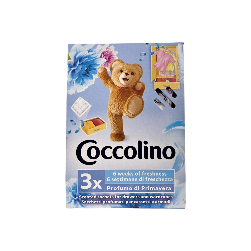 Ароматизатор для гардероба Coccolino весняна свіжість profumo di primavera 3шт