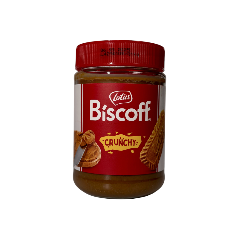 Паста бісквітна Lotus Biscoff з хрусткими частинками crunchy, 380 г