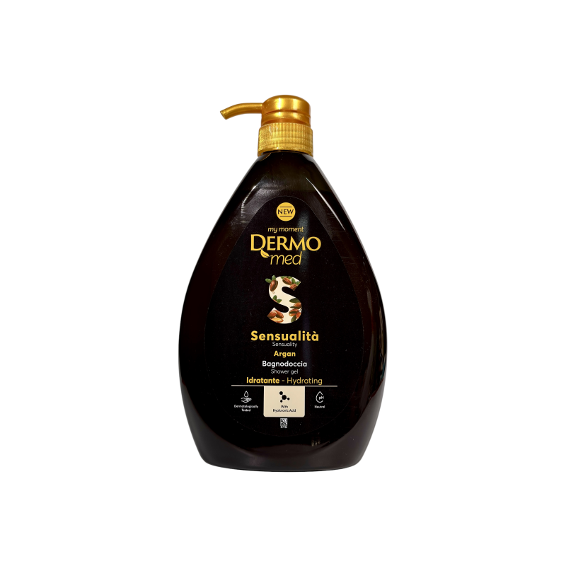 Гель для душу Dermo Med арганове bagnodoccia argan, 1000 мл