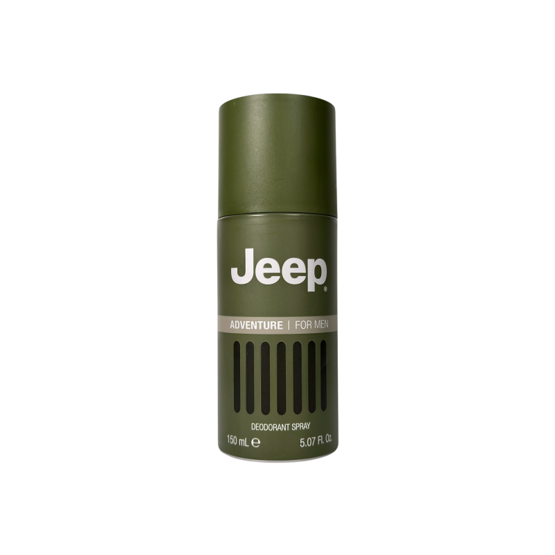 Дезодорант-спрей Jeep Adventure деревно-ароматичний аромат fragranza legnosa aromatica, 150 мл