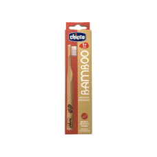 Зубна щітка дитяча Chicco bamboo з м'якими щетинками spazzolino bamboo con setole morbide