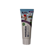 Зубна паста Mentadent дитяча Super Mario gusto frutta 0–6 anni, 75 мл