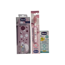 Набір для догляду за зубами Chicco паста + щітка + футляр primi dentini 6-36 mesi, 50 мл