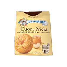 Печиво Mulino Bianco з яблучним джемом cuor di mela, 300 г