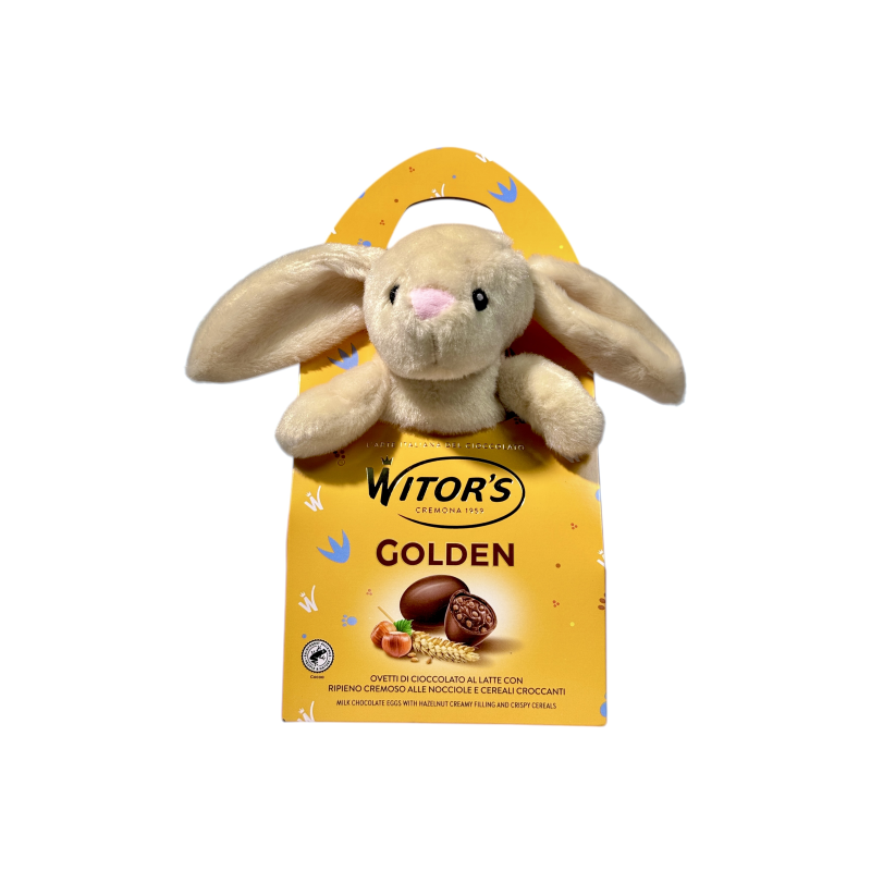 Цукерки шоколадні Witor’s з горіхом і злаками + іграшка ovetti di cioccolato al, 1 шт