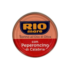 Тунець Rio Mare в оливковій олії з перцем чілі з Калабрії tonno con peperoncino di Calabria, 80 г
