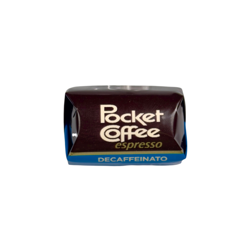 Цукерка Ferrero чорний шоколад з натуральним еспресо без кофеїну pocket coffee decaffeinato, 12 г