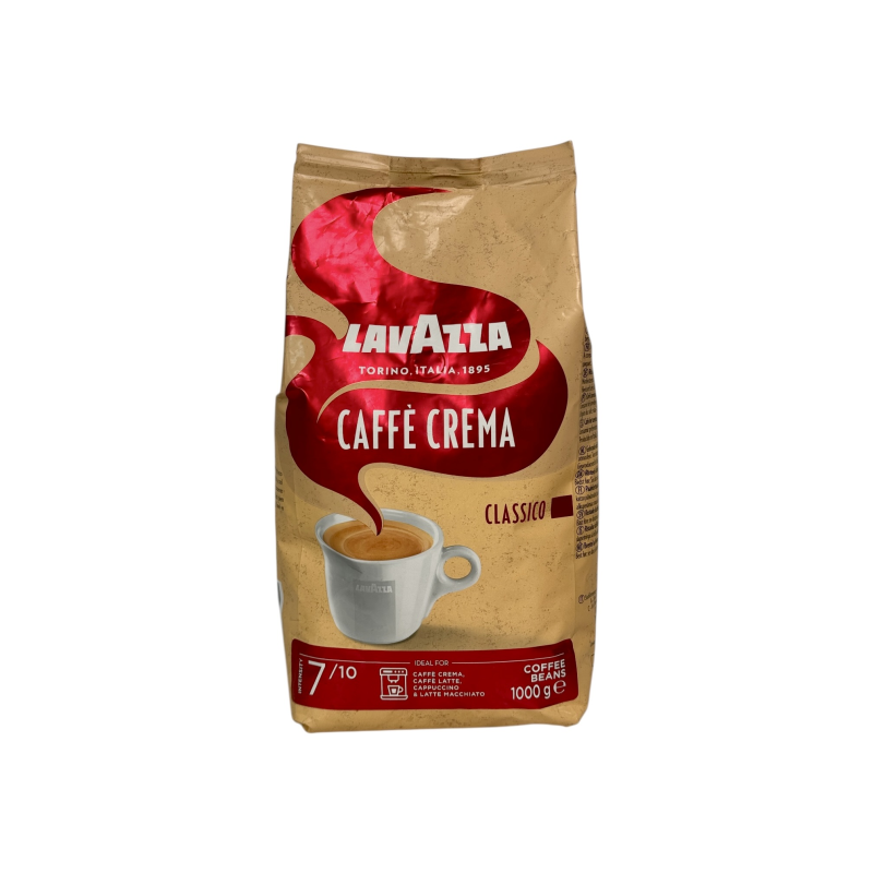 Кава в зернах Lavazza класична caffè crema classico 7/10, 1000 г Кава в зернах Lavazza класична caffè crema classico 7/10, 1000 г