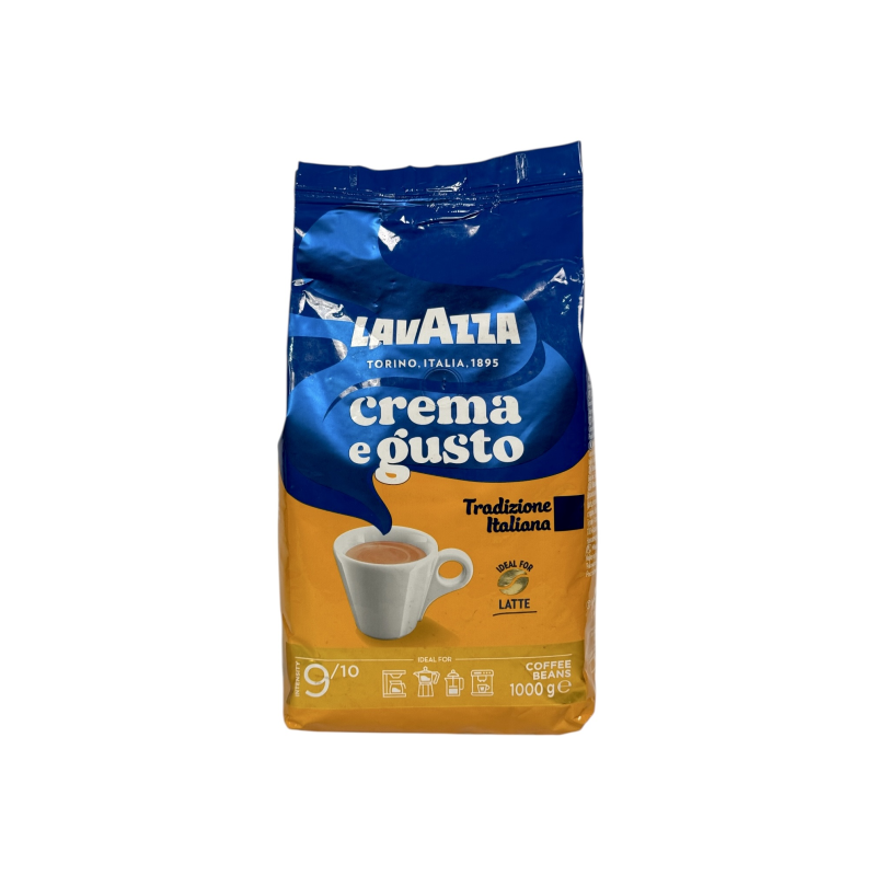 Кава в зернах Lavazza вершкова crema e gusto tradizione italiana 9/10, 1000 г