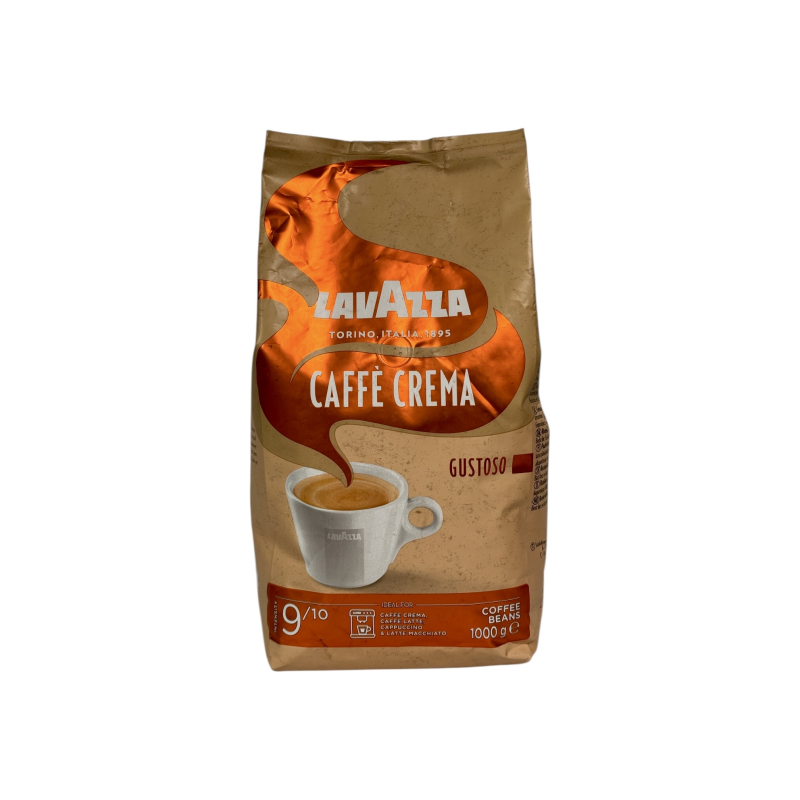 Кава в зернах Lavazza ароматна caffè crema gustoso 9/10, 1000 г