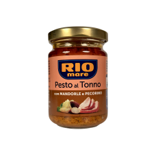 Соус песто з тунця Rio Mare з мигдалем та сиром пекоріно al tonno con mandorle e pecorino, 130 г
