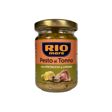Соус песто з тунця Rio Mare з фісташкою та лимоном al tonno al pistacchi e limone, 130 г