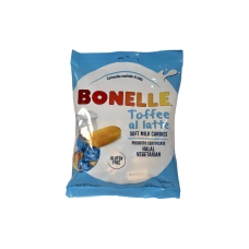 Цукерки Bonelle молочна карамель toffee al latte senza glutine, 150 г