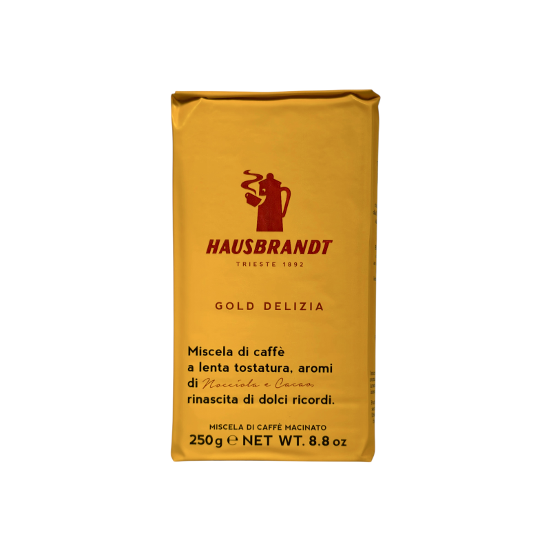 Кава мелена hausbrandt Gold Delizia, з нотками горіха і какао 250 г